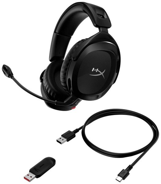 HyperX Cloud Stinger 2 Wireless Over Ear Headset Funk Stereo Schwarz Gaming -