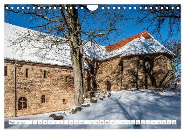 Produktbild: Romanik in Sachsen-Anhalt (Wandkalender 2026 DIN A4 quer), CALVENDO Monatskalender