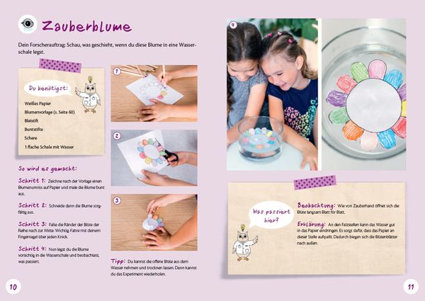 Experimentierspaß für die Kleinsten. 25 leichte Experimente für Kinder ab 3 Jahren. Schwebende Eier, Fluchtpfeffer, Rasierschaum-Regenwolken u.v.m. Le