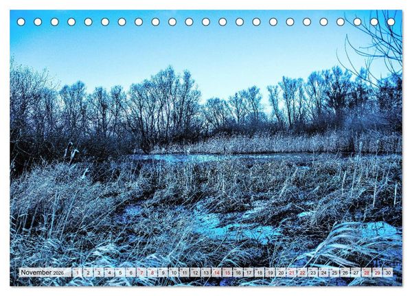 Produktbild: Hochwasser als Teil der Umwelt (Tischkalender 2026 DIN A5 quer), CALVENDO Monatskalender