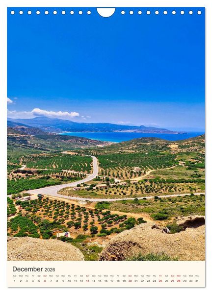 Produktbild: A feast for the eyes - Crete (Wall Calendar 2026 DIN A4 portrait), CALVENDO 12 Month Wall Calendar