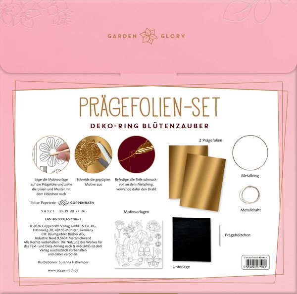 Produktbild: Pr&auml;gefolien-Set Deko-Ring