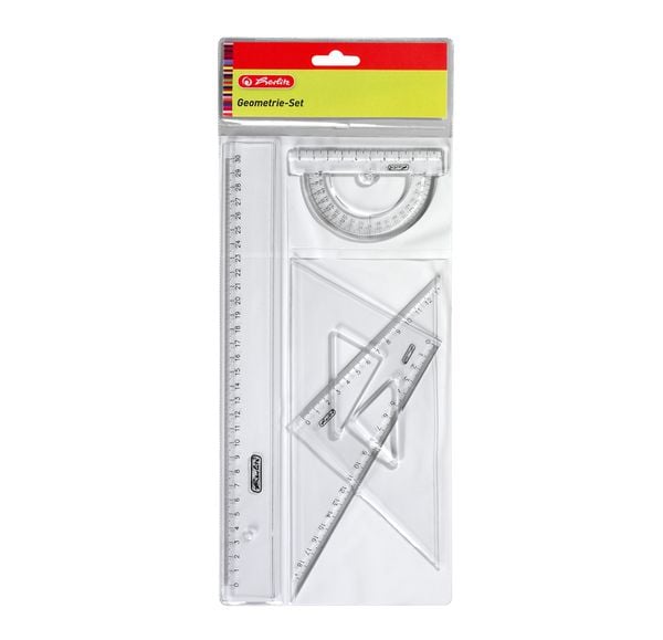 Produktbild: Herlitz Geometrie Set, 4-teilig