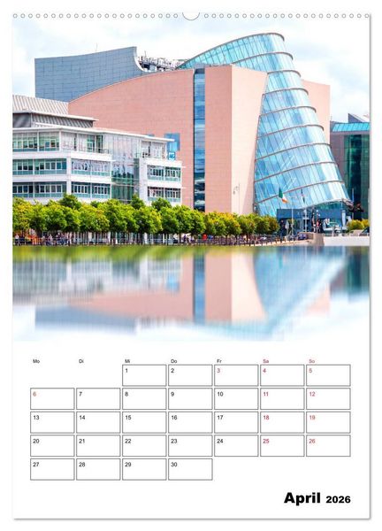 Produktbild: Dublin - faszinierende irische Hauptstadt (Wandkalender 2026 DIN A2 hoch), CALVENDO Monatskalender