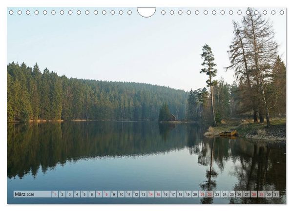 Produktbild: Wunderbares Th&uuml;ringen - Landschaften (Wandkalender 2026 DIN A4 quer), CALVENDO Monatskalender