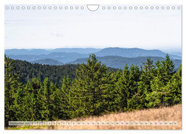 Produktbild: Entlang der Schwarzwald-Hochstra&szlig;e (Wandkalender 2026 DIN A4 quer), CALVENDO Monatskalender