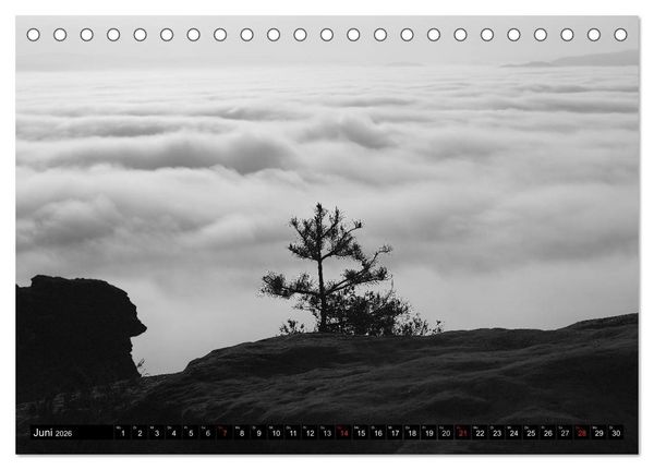 Produktbild: Die Magie der Stille (Tischkalender 2026 DIN A5 quer), CALVENDO Monatskalender