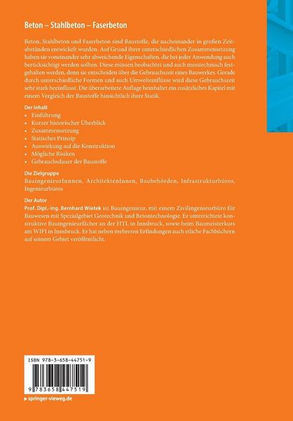 Produktbild: Beton &ndash; Stahlbeton &ndash; Faserbeton