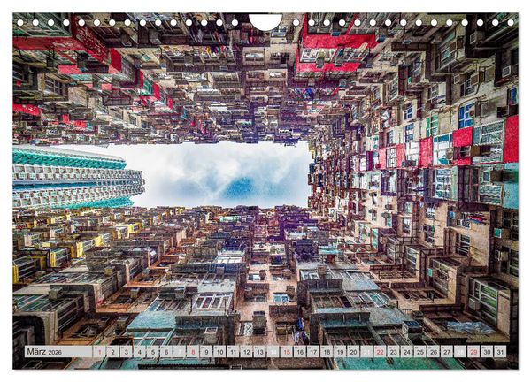 Produktbild: Hongkong Impressionen (Wandkalender 2026 DIN A4 quer), CALVENDO Monatskalender