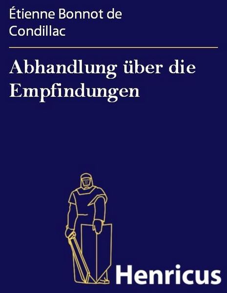 Produktbild: Abhandlung &uuml;ber die Empfindungen