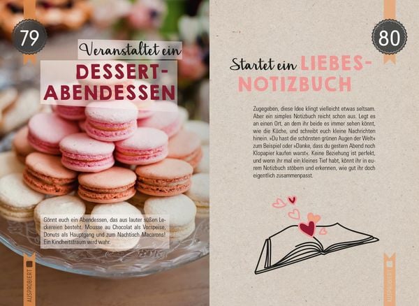 Produktbild: 99 herrlich verr&uuml;ckte Ideen f&uuml;r euer Leben zu zweit