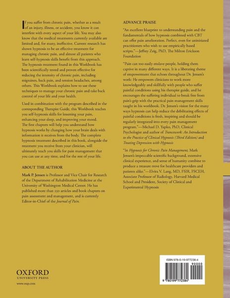 Produktbild: Hypnosis for Chronic Pain Management Workbook