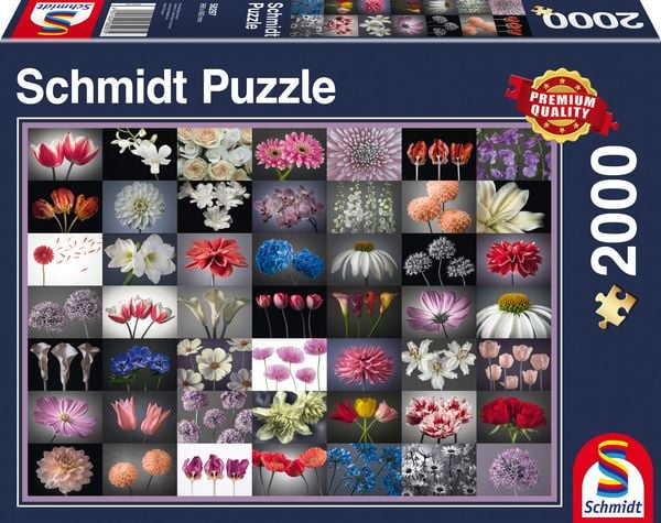 Produktbild: Blumengru&szlig; (Puzzle)