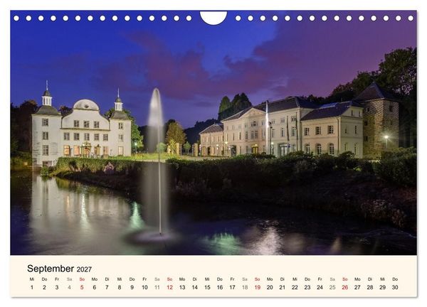 Produktbild: Schl&ouml;sser und Burgen in NRW (Wandkalender 2027 DIN A4 quer), CALVENDO Monatskalender