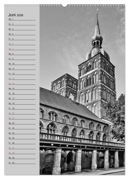 Produktbild: Stralsund. Ein Hauch l&auml;ngst vergangener Zeiten (Wandkalender 2026 DIN A2 hoch), CALVENDO Monatskalender