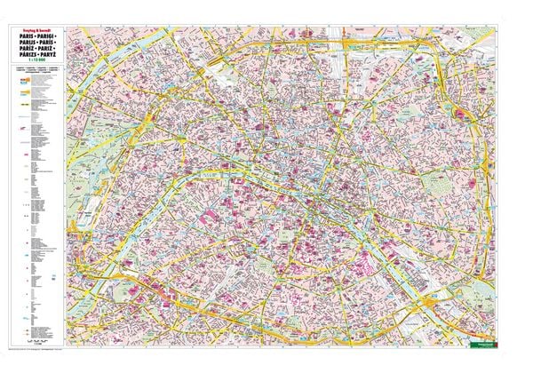 Produktbild: freytag & berndt Stadtplan Paris 1:13.000