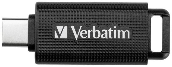 Produktbild: Verbatim Store 'n' Go USB-C&reg; USB-Stick 64GB Schwarz 49458 USB-C&reg; (USB 3.2 Gen 1)