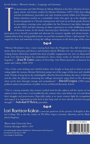 Produktbild: Superwoman and Other Writings by Miriam Michelson