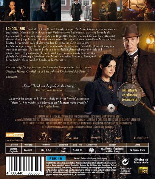 Produktbild: Sherlock & Daughter - Zwei Holmes sind besser als einer. Staffel 1 [2 BRs]