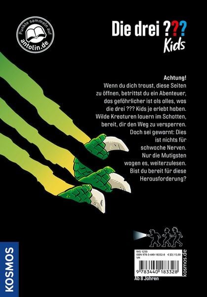 Produktbild: Die drei ??? Kids, Das gef&auml;hrlichste Buch der Welt