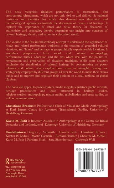 Produktbild: Ritual, Heritage and Identity