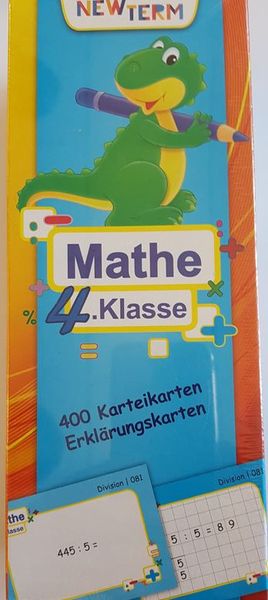 Karteikartenbox Mathe, Klasse 4