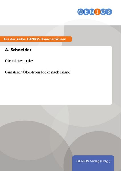 Produktbild: Geothermie