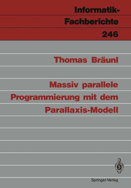 Produktbild: Massiv parallele Programmierung mit dem Parallaxis-Modell