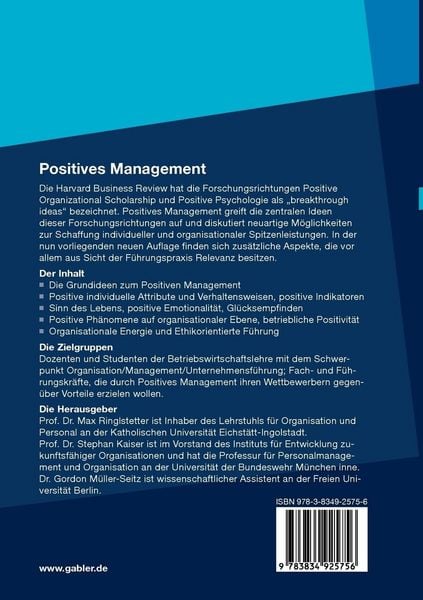 Produktbild: Positives Management