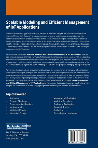 Produktbild: Scalable Modeling and Efficient Management of IoT Applications
