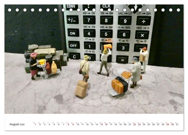 Produktbild: Follow me - fliegen anders erleben (Tischkalender 2026 DIN A5 quer), CALVENDO Monatskalender