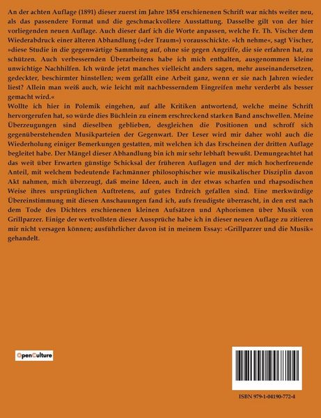 Produktbild: Vom MusikalischSch&ouml;nen Ein Beitrag zur Revision der &Auml;sthetik der Tonkunst