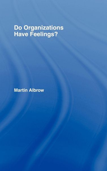 Produktbild: Do Organizations Have Feelings?
