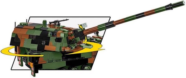 Produktbild: COBI Armed Forces 2628 - Panzerhaubitze 2000, 1002 Klemmbausteine