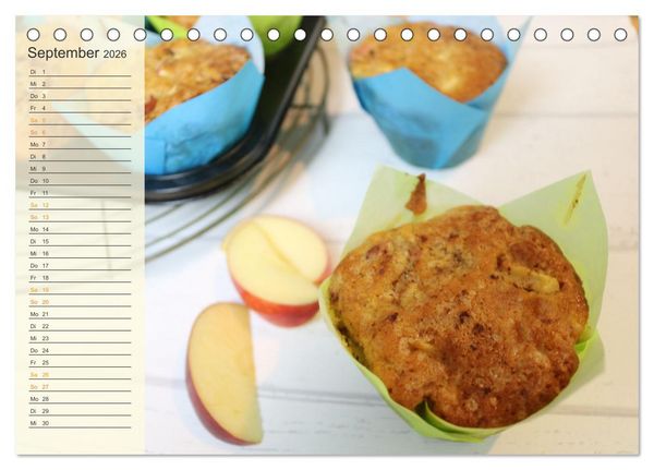 Produktbild: Kuchen, Keks und Co: Frau Bennos Leckereien f&uuml;r das ganze Jahr (Tischkalender 2026 DIN A5 quer), CALVENDO Monatskalender