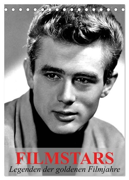 Produktbild: Filmstars - Legenden der goldenen Filmjahre (Tischkalender 2026 DIN A5 hoch), CALVENDO Monatskalender