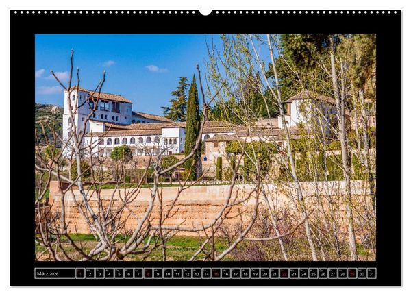 Produktbild: Andalusien - Die Seele Spaniens (hochwertiger Premium Wandkalender 2026 DIN A2 quer), Kunstdruck in Hochglanz