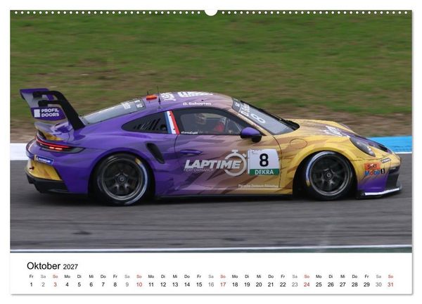 Produktbild: Motorsport in Deutschland (hochwertiger Premium Wandkalender 2027 DIN A2 quer), Kunstdruck in Hochglanz