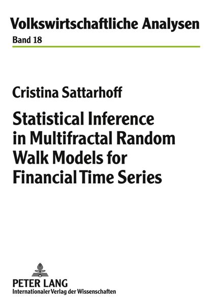 Produktbild: Statistical Inference in Multifractal Random Walk Models for Financial Time Series