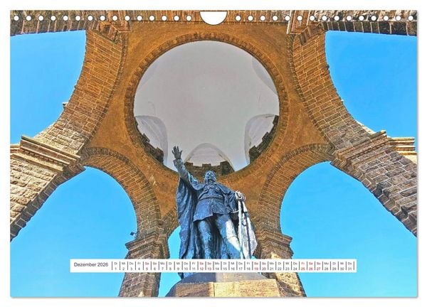 Produktbild: Bad Oeynhausen - Von Rinteln bis Porta Westfalica (Wandkalender 2026 DIN A4 quer), CALVENDO Monatskalender
