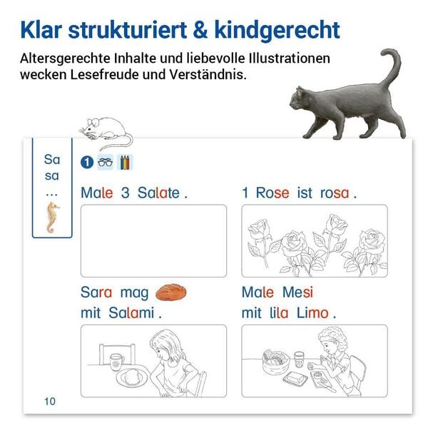 Produktbild: ABC der Tiere 1 Neubearbeitung &middot; lesen &ndash; verstehen &ndash; malen