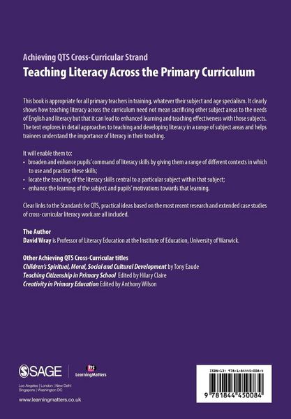 Produktbild: Teaching Literacy Across the Primary Curriculum