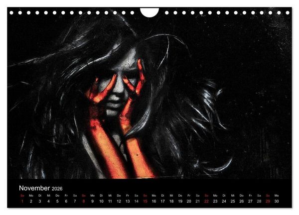 Produktbild: Urbane Kunst - Streetart 2026 (Wandkalender 2026 DIN A4 quer), CALVENDO Monatskalender
