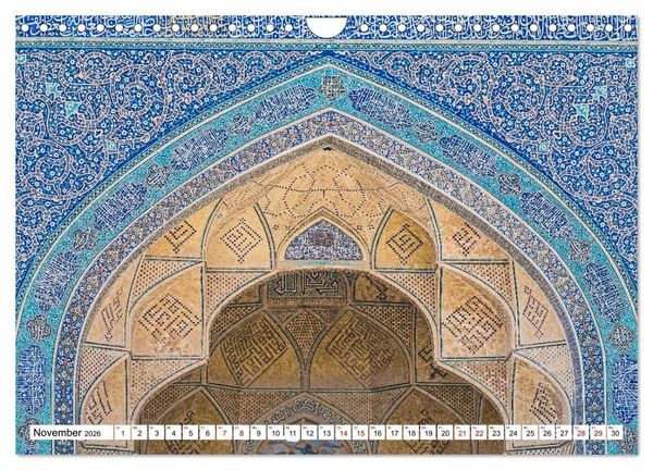 Produktbild: St&auml;dte des Irans - Isfahan (Wandkalender 2026 DIN A4 quer), CALVENDO Monatskalender
