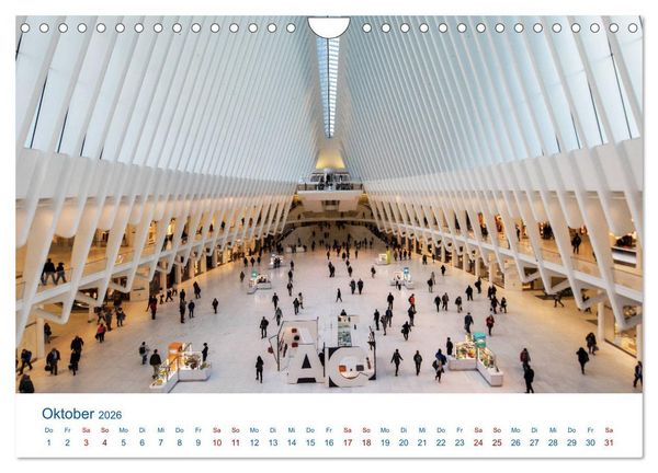 Produktbild: Die New Yorker City (Wandkalender 2026 DIN A4 quer), CALVENDO Monatskalender