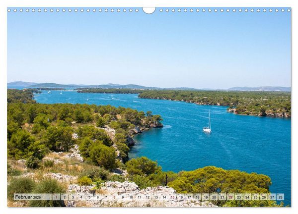 Produktbild: &Scaron;ibenik - Mittelalterliche Metropole in Kroatien (Wandkalender 2026 DIN A3 quer), CALVENDO Monatskalender