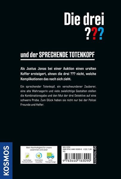 Produktbild: Die drei ??? und der sprechende Totenkopf