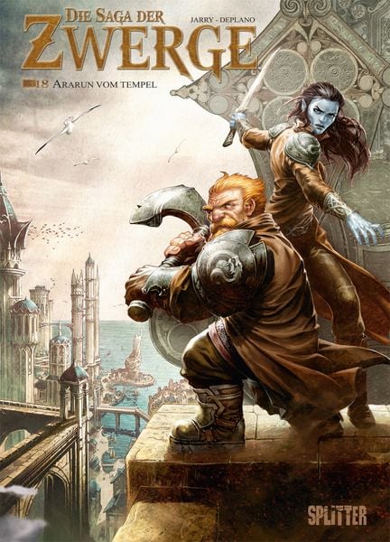 Die Saga der Zwerge. Band 18, Gebundene Ausgabe von Nicolas Jarry, Splitter-Verlag, 9783962195229