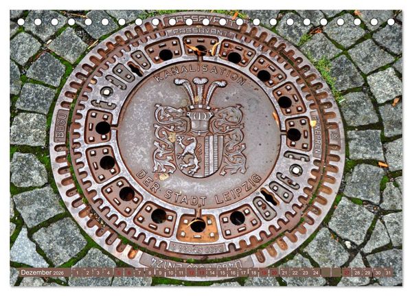Produktbild: Leipzig - ein Geheimtipp (Tischkalender 2026 DIN A5 quer), CALVENDO Monatskalender