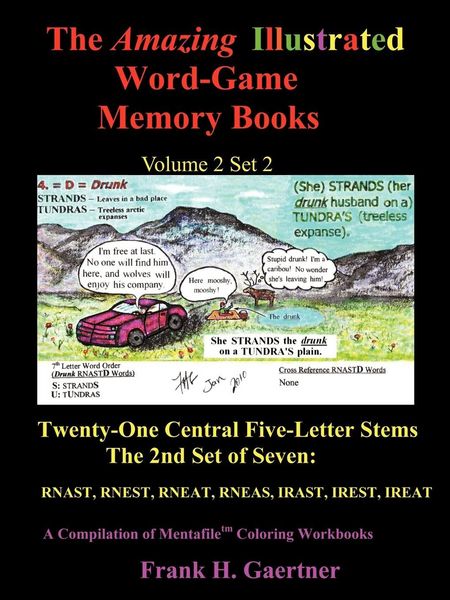 Produktbild: The Amazing Illustrated Word Game Memory Books Volume 2, Set 2